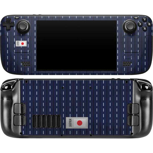 Japan Soccer Flag Steam Deck Handheld Gaming Computer OLED Skin